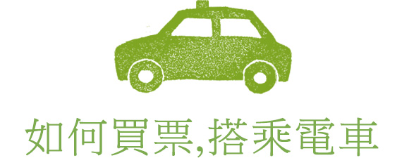 如何乘坐計程車和付款.